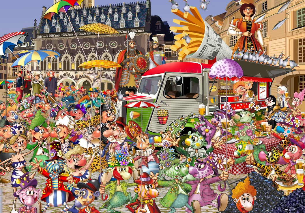 The Lille Braderie, Francois Ruyer (1000pcs)