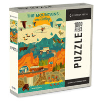 PFG Les montagnes appellent (1000pcs) (utilisation / utilisée - puzzles pour de bon)