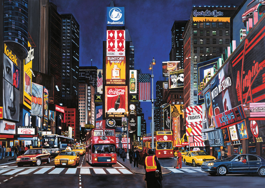PFG Ravensburger Times Square, NYC (Usage/Used - PUZZLES FOR GOOD)