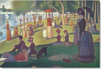 PFG dimanche après-midi sur l'île de La Grande Jatte (utilisation / utilisée - puzzles pour de bon)