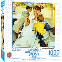 Post du samedi soir - Soda Jerk, Norman Rockwell (1000pcs)