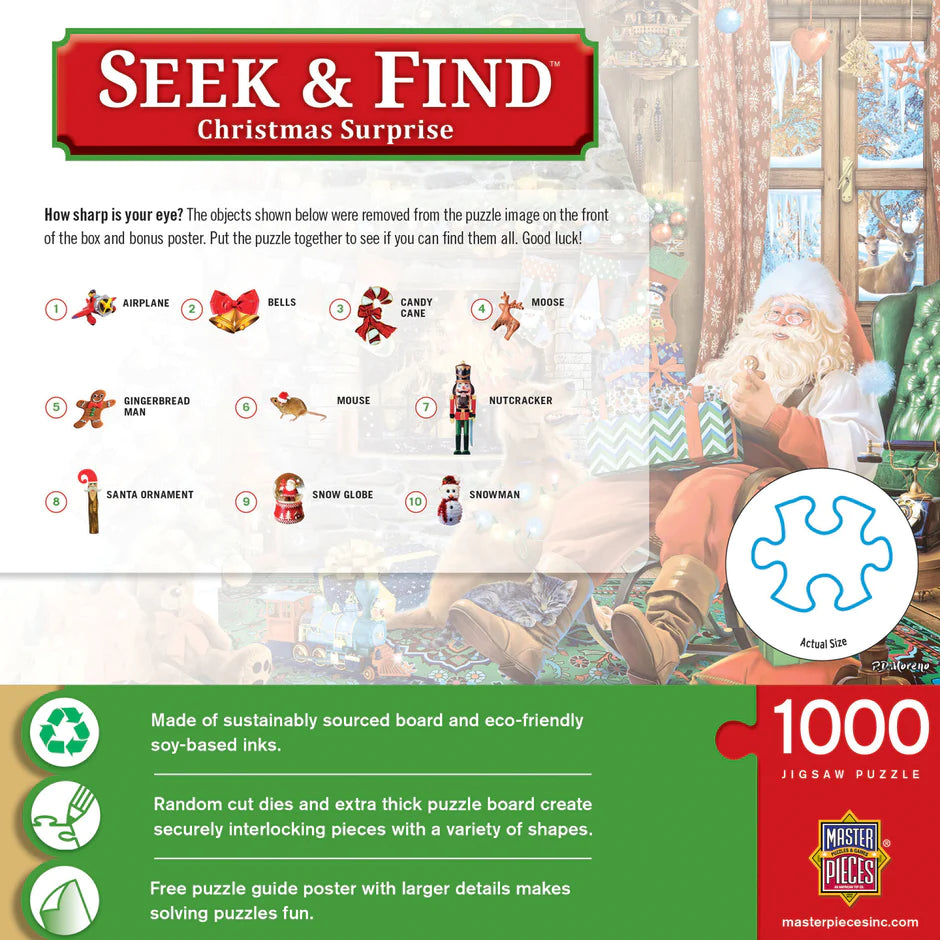 Chercher et trouver - surprise de Noël (1000pcs)