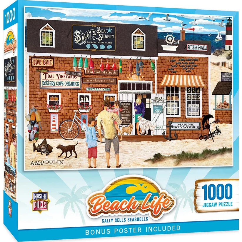 Beach Life - Sally Sells Seashells (1000pcs)