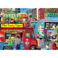 Rounomoteur des camions de restauration - Block Party, Karen Burke (1000pcs)