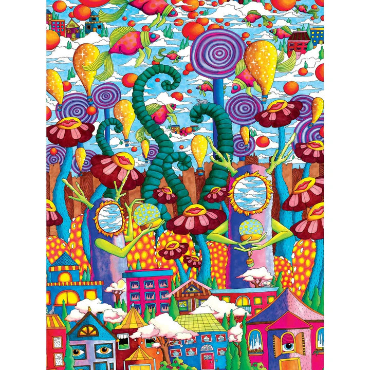 Wonderous Worlds - Waiting for the Colors to Grow, Hannah Bunzey (300pcs) (EZ Grip)