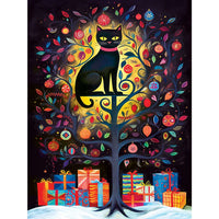 Black Cats - Hidden in the Tree, Peggy Collins (300pcs) (EZ Grip)
