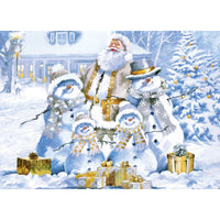 Glitter & Gold - Snowman's Shimmer, Richard Macneil (1000pcs)