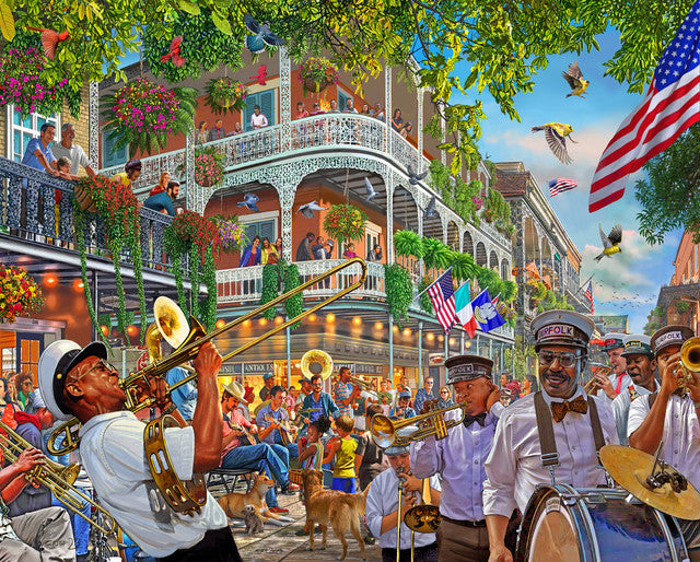 PFG New Orleans, Steve Crisp (1000pcs) (Usage/Used - PUZZLES FOR GOOD)