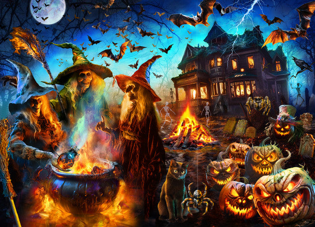 Sorcières d'Halloween, Adrian Chesterman (1000pcs)