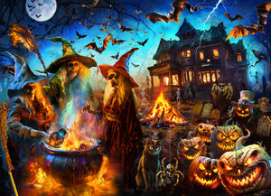 Sorcières d'Halloween, Adrian Chesterman (1000pcs)