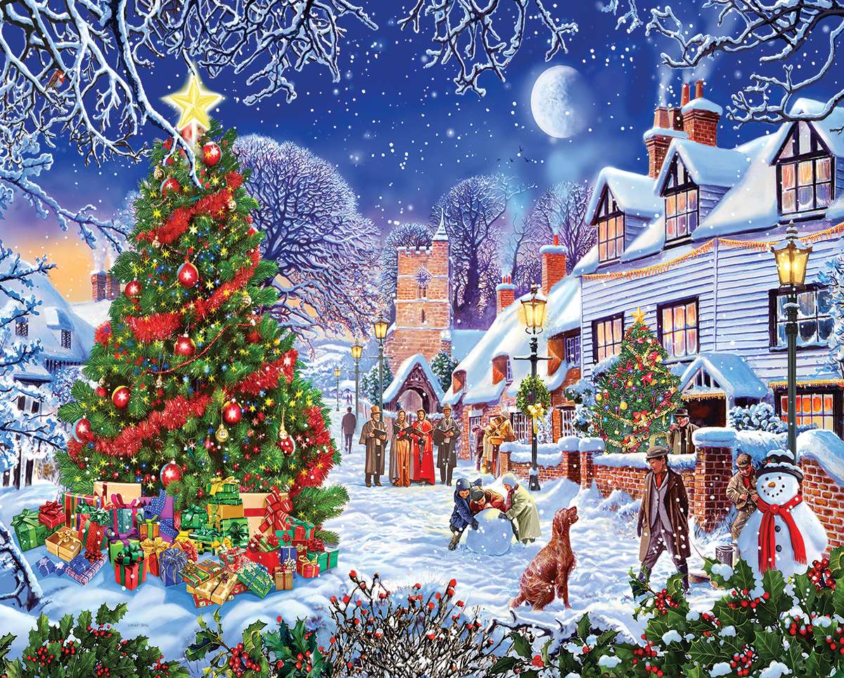 DMG Village Christmas Tree, Steve Crisp (DAMAGED BOX)
