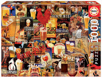 Vintage Beer Collage (1000 pcs)