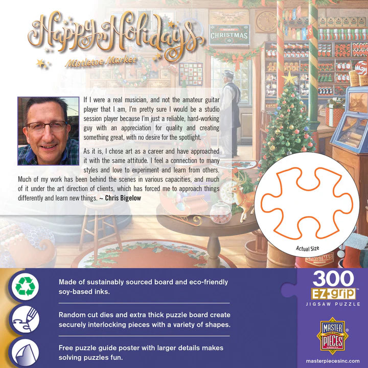 Happy Holidays - Mistletoe Market, Chris Bigelow (300pcs) (EZ Grip)