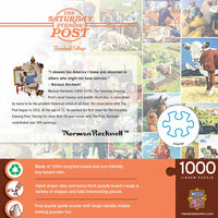 Saturday Evening Post - Farm Collage, Norman Rockwell (1000pcs)