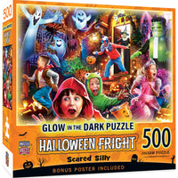 Glow-in-the-Dark Halloween Fright - Scared Silly (500pcs)