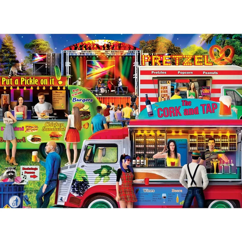 Food Truck Round-up - The Foodie Fest (1000pcs)