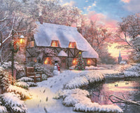 PFG Winter Retreat, Dominic Davison (1000pcs) (utilisation / utilisée - puzzles pour de bon)
