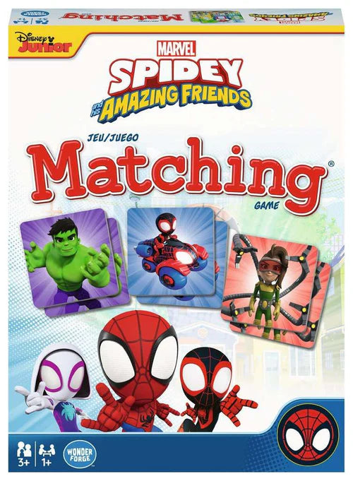 Jeu d'association Marvel® Spidey et ses amis - Trilingue 