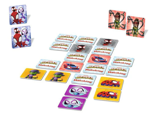 Jeu d'association Marvel® Spidey et ses amis - Trilingue 
