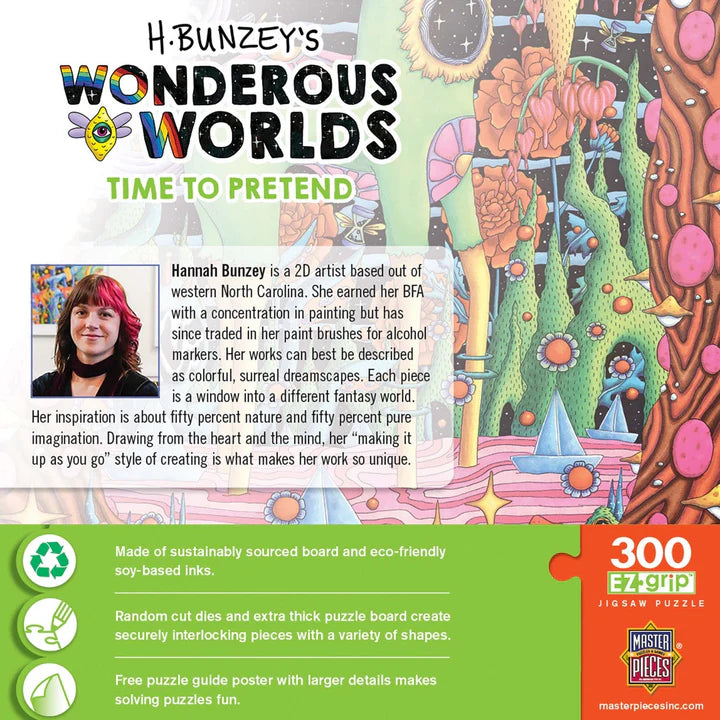Wonderous Worlds - Time to Pretend, Hannah Bunzey (300pcs) (EZ Grip)