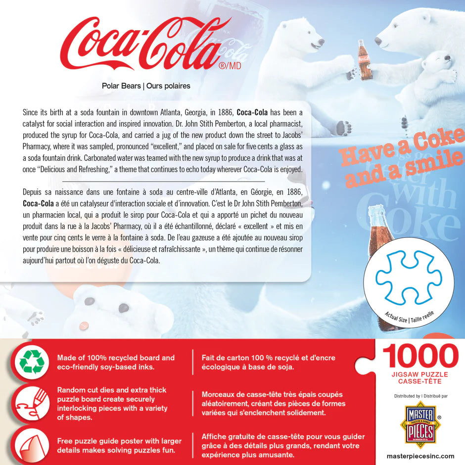 Coca-Cola Holiday - Polar Bears (1000pcs)