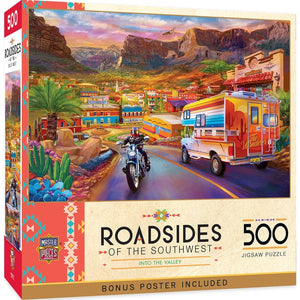 Roadsides of the Southwest - Into The Valley (500pcs)
