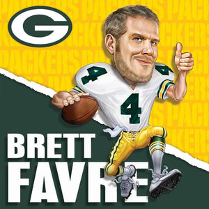 Green Bay Packers All-Time Greats - Brett Favre (100pcs)