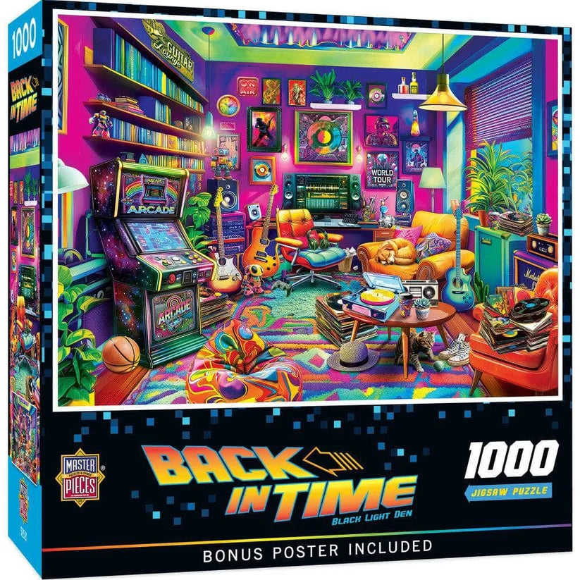 Back in Time - Black Light Den (1000pcs)