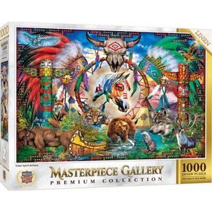 Galerie du chef-d'œuvre - Tribal Spirit Animals, Ciro Marchetti (1000pcs)