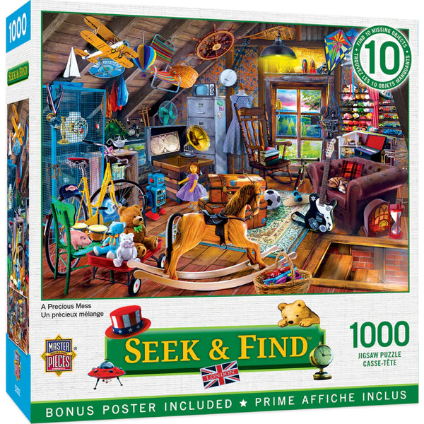 Buy Seek & find - a precious mess (1000pcs) Puzzle | Jigsaw Jungle