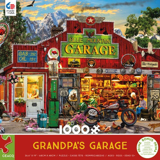 Grandpa's Garage, Garry Walton (1000pcs)