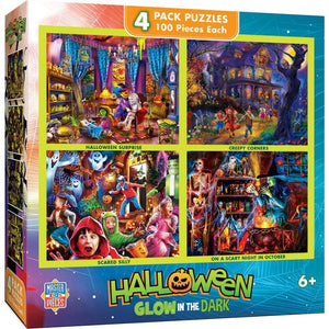 Halloween - Glow-in-the-Dark Multipack (4x100pcs)