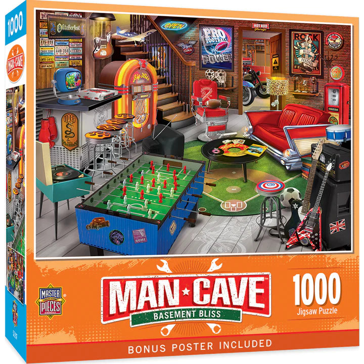 Man Cave - Basement Bliss (1000pcs)