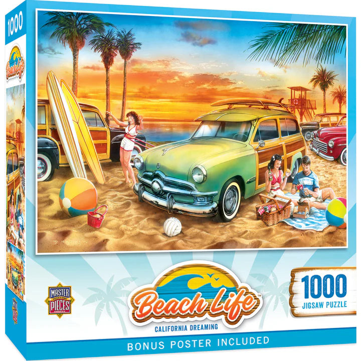 Beach Life - California Dreaming (1000pcs)