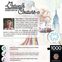 Catwalk Couture - Fashionista and Feline, Peggy Collins (1000pcs)