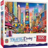 Journal de voyage - Broadway, Times Square, David MacLean (500pcs)