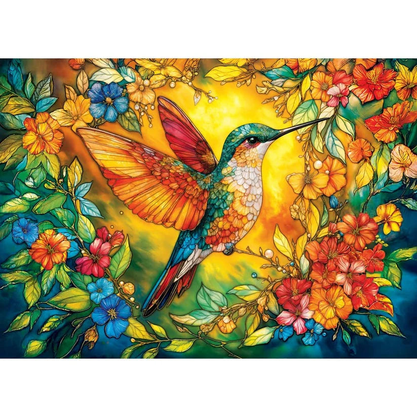 Stained Glass - Glorious Hummingbird (1000pcs)