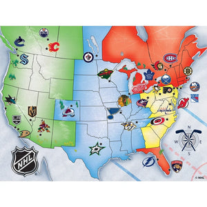 NHL - League Map (500pcs)