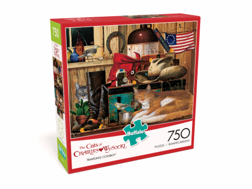 PFG Traveling Cowboy, Charles Wysocki (Usage/Used - PUZZLES FOR GOOD)