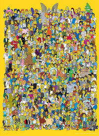 PFG The Simpsons: Câché de milliers (utilisation / utilisée - puzzles pour de bon)
