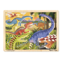 Puzzle en bois de dinosaure