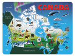 Canada Map - Wooden Puzzle