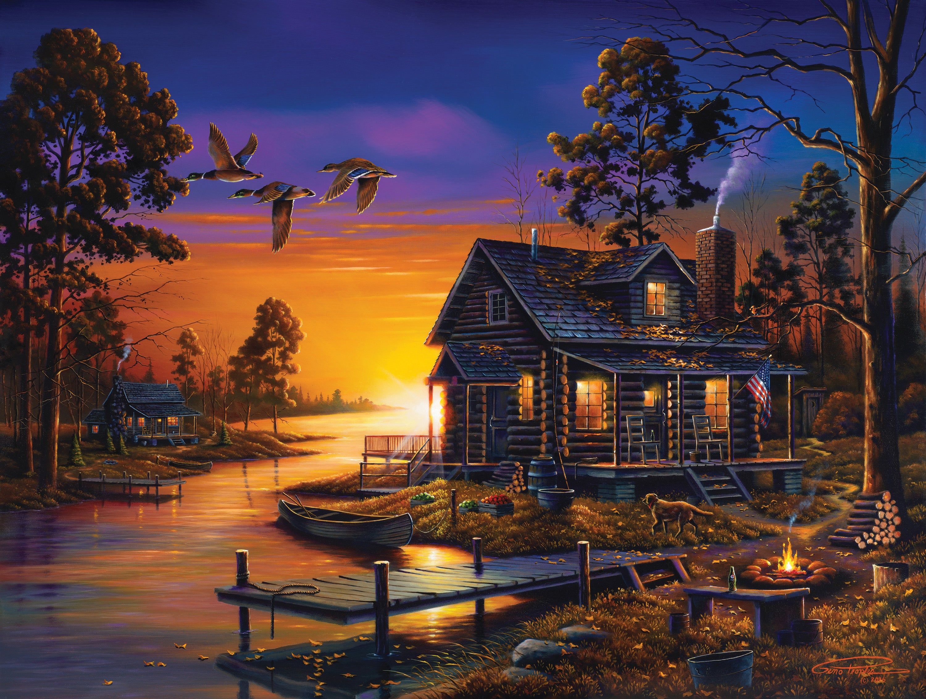 Camping Collection - Cozy Retreat, Geno Peoples (550pcs)