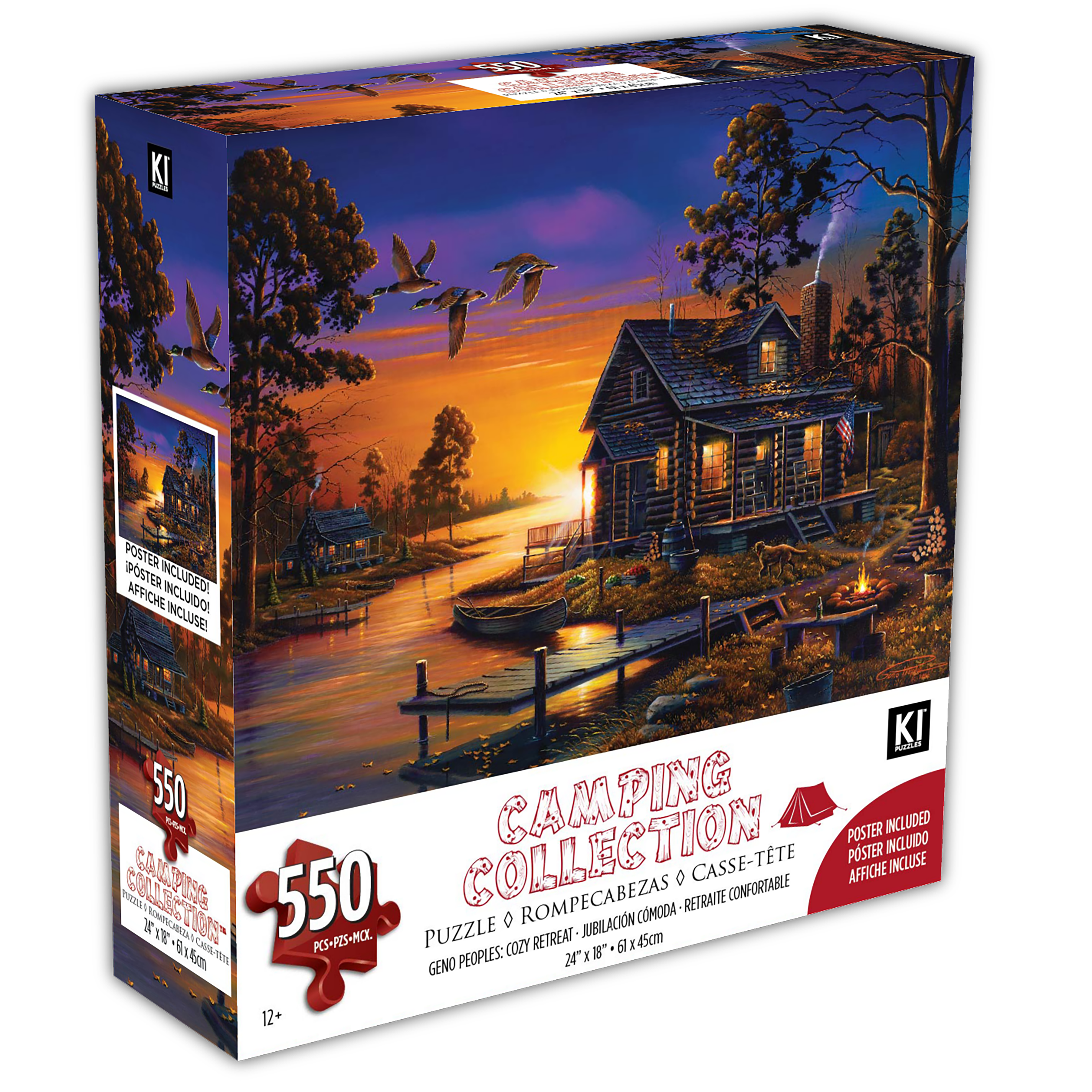 Camping Collection - Cozy Retreat, Geno Peoples (550pcs)