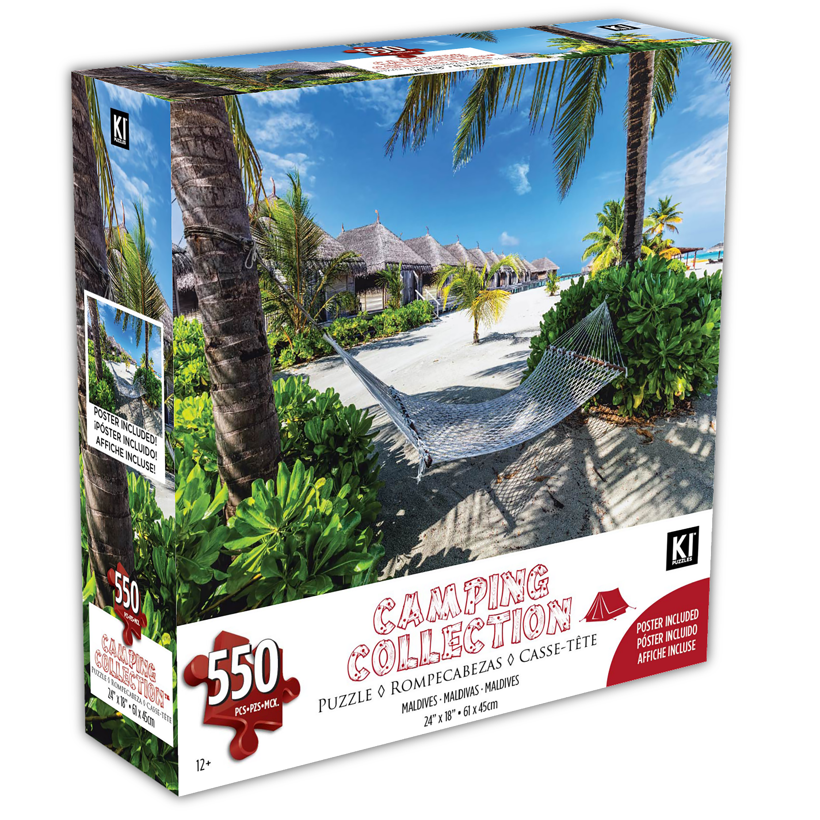 Collection de camping - Maldives (550pcs)