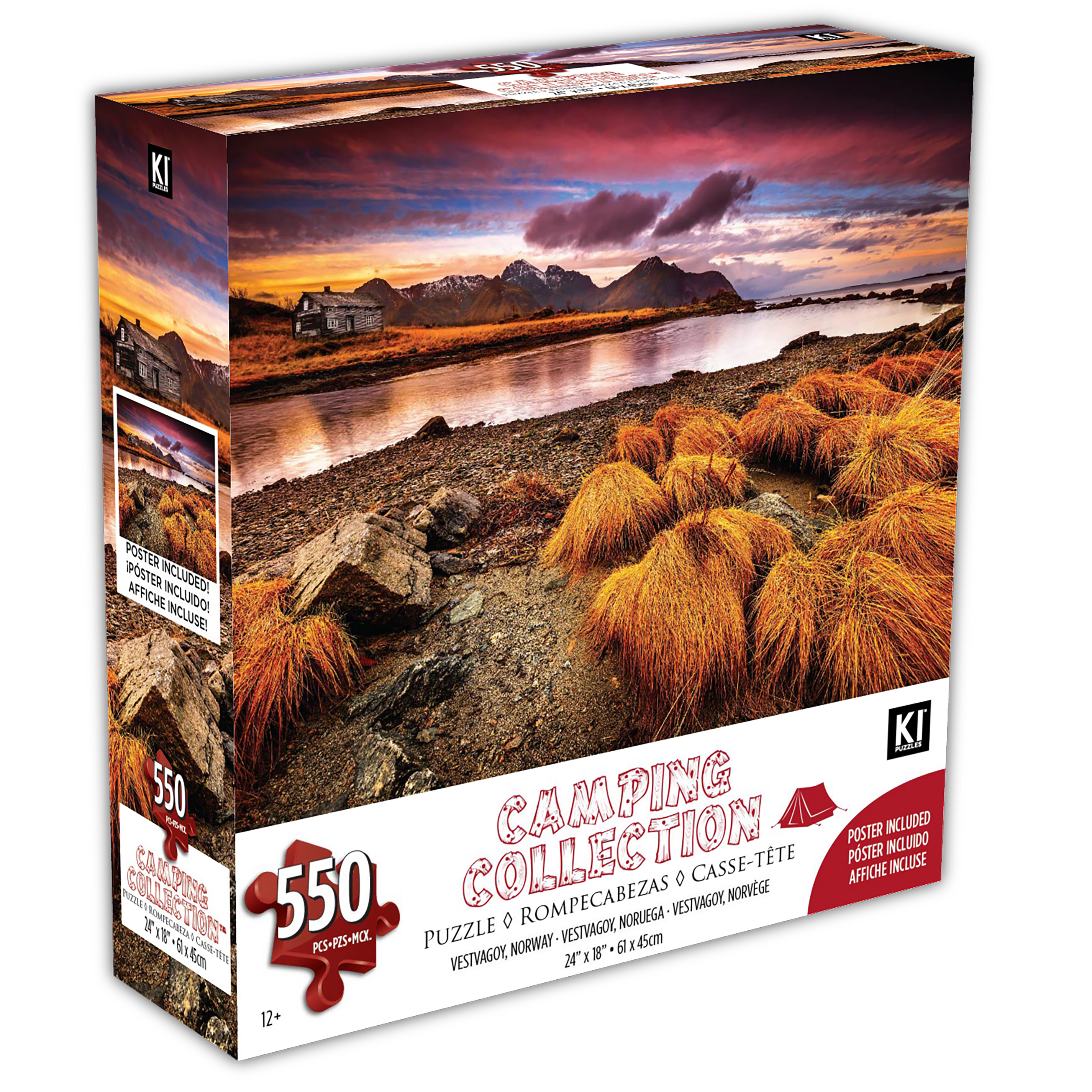 Camping Collection - Vestvagoy, Norway (550pcs)