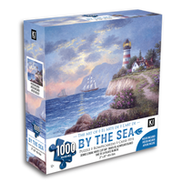 By The Sea - White Cliff Bay, Dennis Lewan (1000pcs)