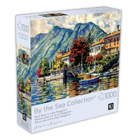 By The Sea - Blue Boat in Lake Maggiore, Miguel Freitas (1000pcs)