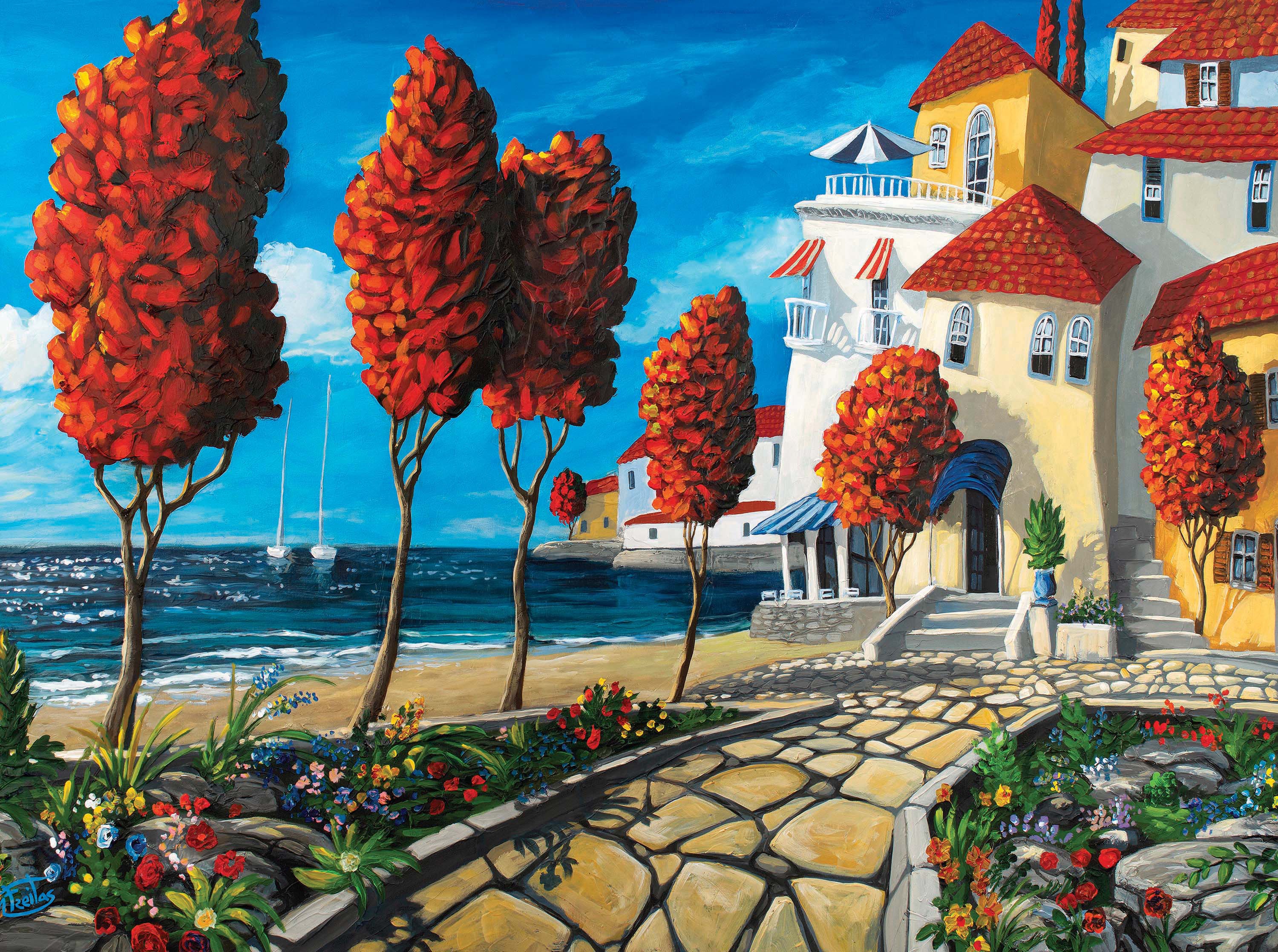 Près de la mer - en bord de mer, Miguel Freitas (1000pcs)
