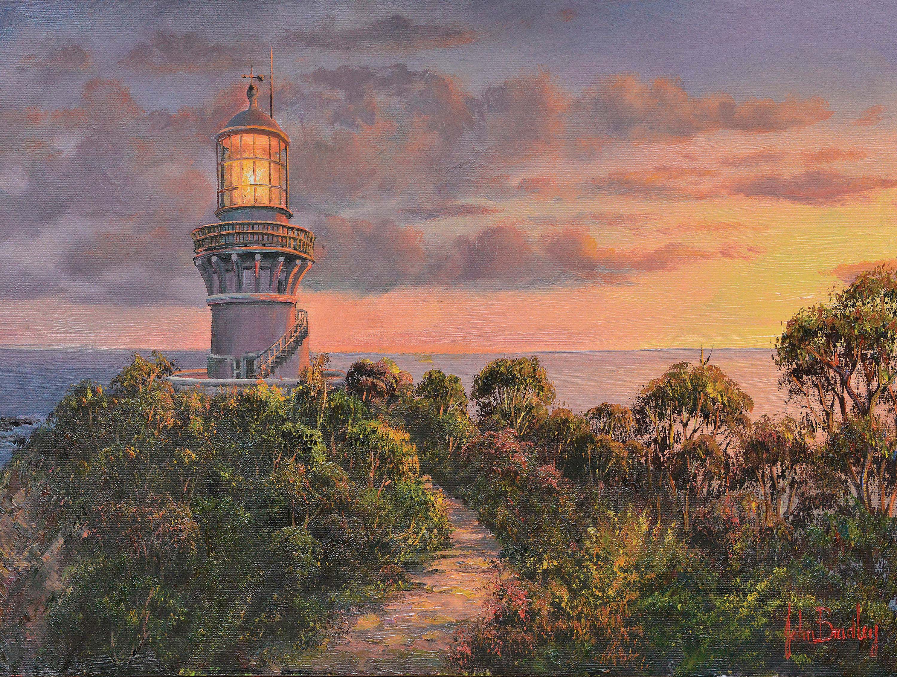 Seaside Collection - Sea Rocks Sunset, John Bradley (550pcs)